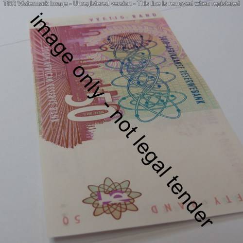 Mboweni First Issue pair of uncirculated R50 notes with consecutive numbers
