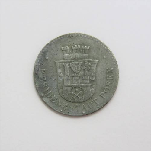 1917 Germany Geldersatzmarke - 10 Pfennig
