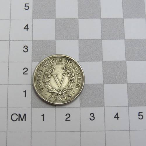 1899 USA Copper-Nickel 5 cent XF