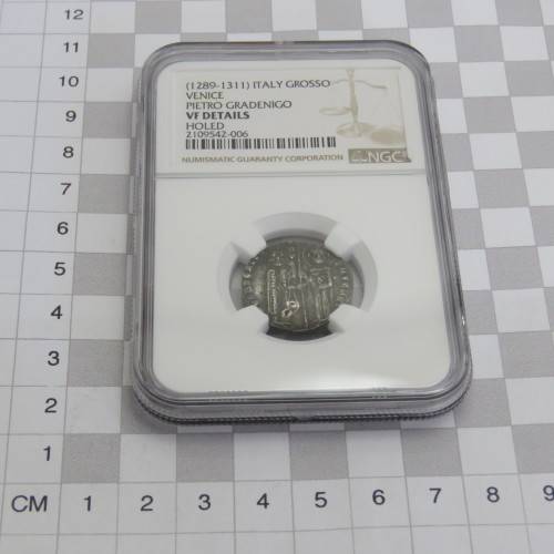 (1289-1311) Italy Grosso Venice Pietro Gradenigo - Graded VF details by NGC
