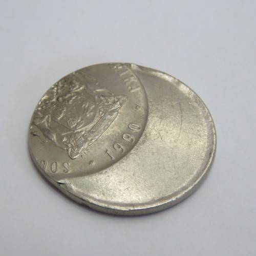 1990 South Africa error 50 cent - Total misstruck