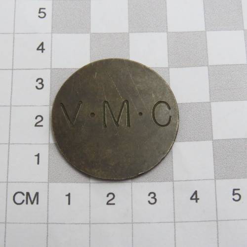 Tokens VMC brass token in excellent condition - Vryheid Natal