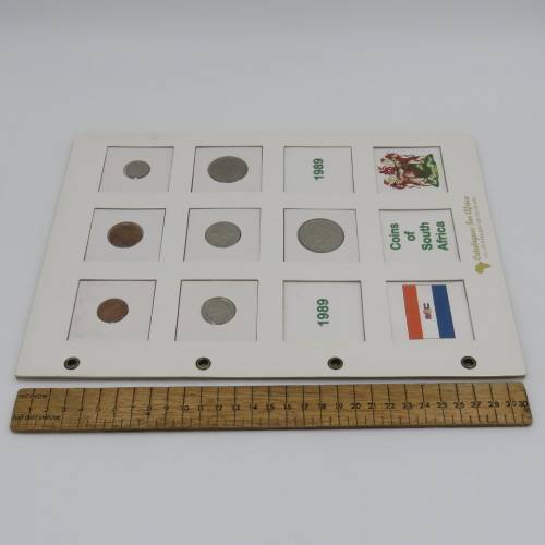 1989 South Africa uncirculated set of coins