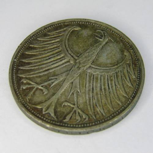 1951 J Germany 5 Mark - XF