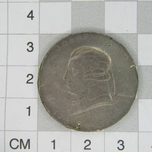 1932 Austria Joseph Haydn 2 Shilling - scarce but ex mount