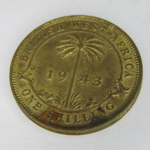 1943 British West Africa Shilling - AU