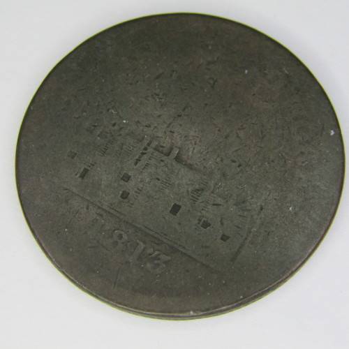 1813 British One Penny Token - well worn