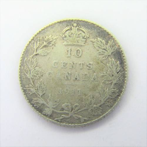 1911 Canada 10 cent