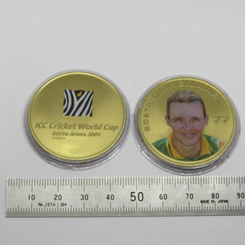 Pair of SA 2003 ICC Cricket world cup medallions