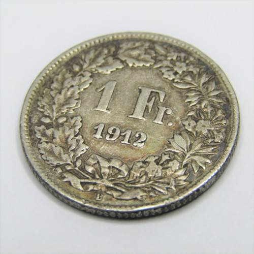 1912 Switzerland Silver Franc - VF