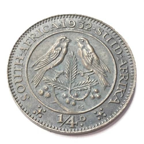 1932 SA Union penny - AU