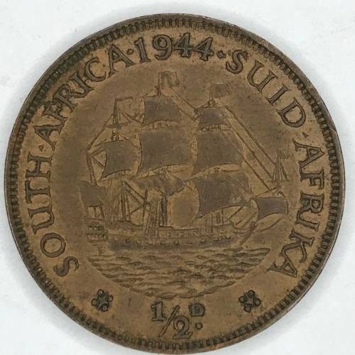 1930 SA Union Bronze Penny - VF+/aEF