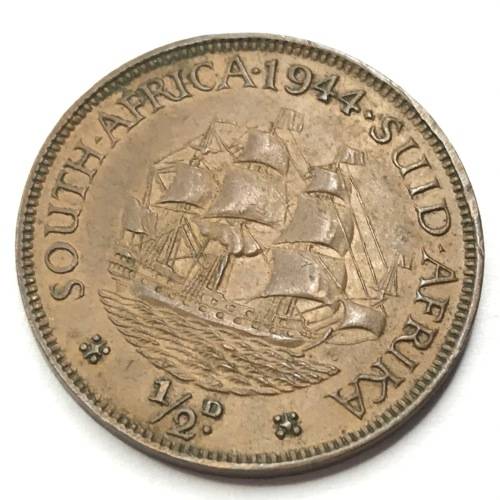 1930 SA Union Bronze Penny - VF+/aEF