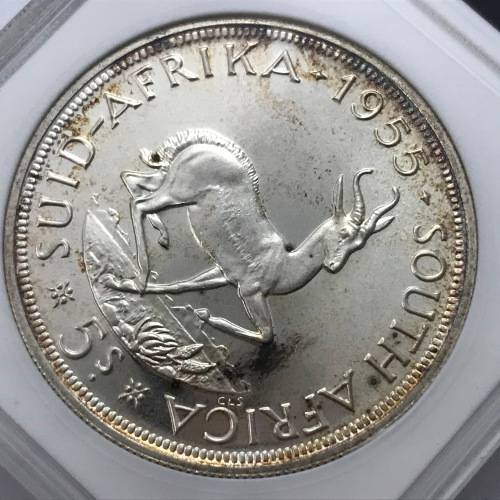 1955 South Union crown graded PF 68 by ANACS a Top Coin Only 2850 minted
