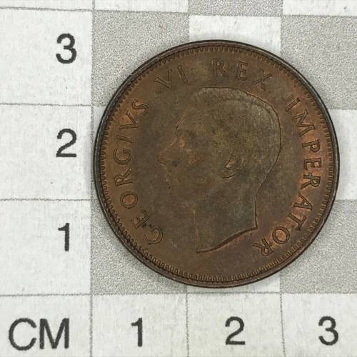 1942 SA Union Half Penny - UNC