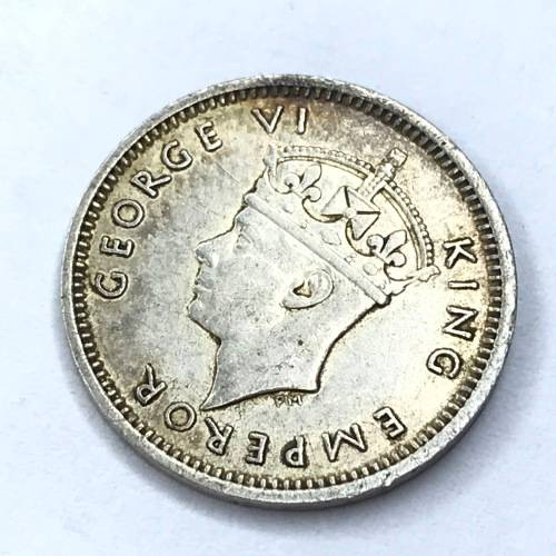 1939 Rhodesia three pence - XF