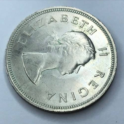 1960 SA Union Half Crown - UNC only 12168 minted - Totally undervalued