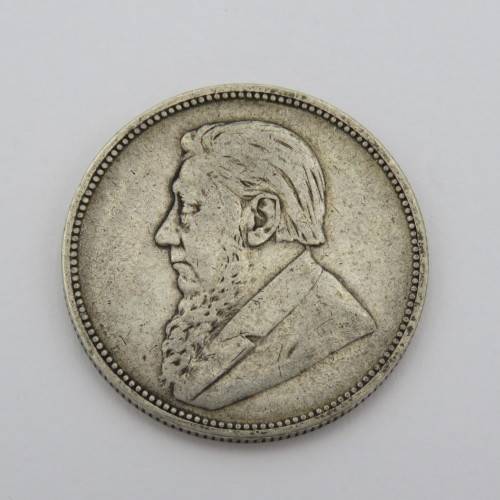 1897 ZAR Paul Kruger 2 shilling
