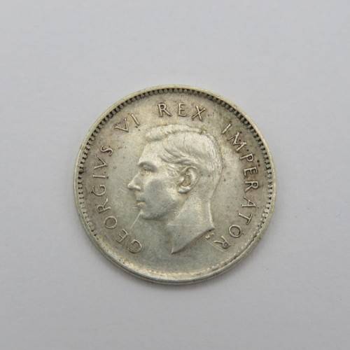 1938 South Africa 3d tickey EF