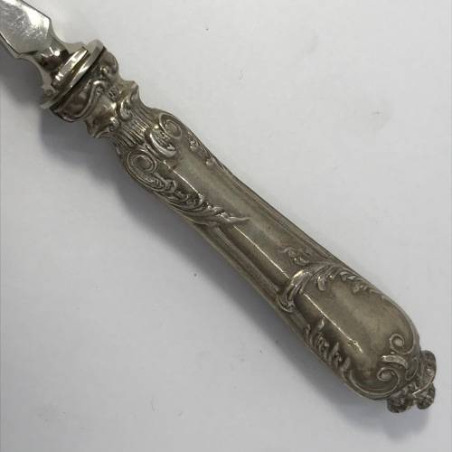 Russian Silver Sardine Fork - 84 mark