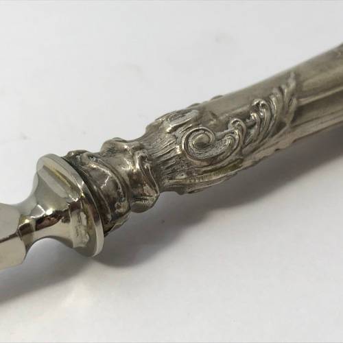 Russian Silver Sardine Fork - 84 mark