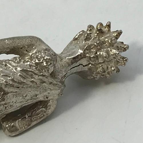 Ethnic silver figurine from Northern Zambia - 64mm high
