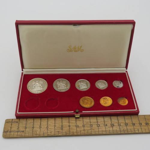 1980 RSA short proof set in long proof box