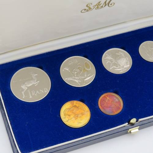 1988 RSA short proof set with silver R1