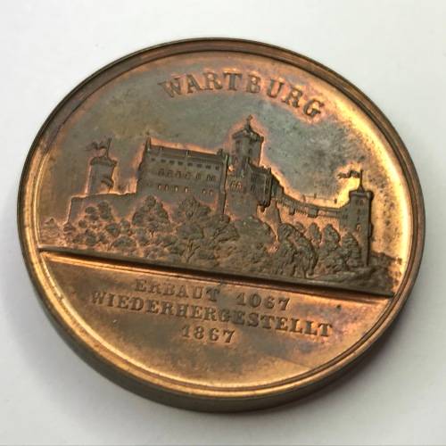 1984 Wartburg Ferdinand Helfricht medallion