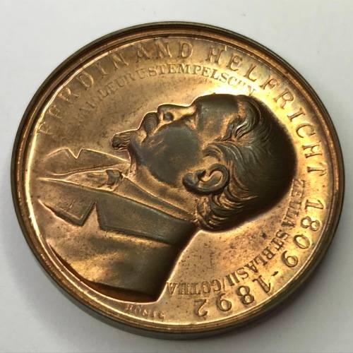 1984 Wartburg Ferdinand Helfricht medallion