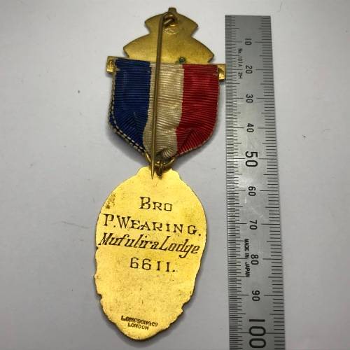 R.A.O.B - Coronation of George 6 medallion - 1937