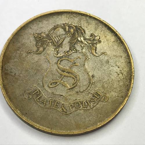 Plate and Polish - The silver solution advertising token