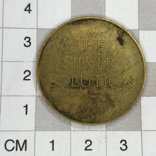 Plate and Polish - The silver solution advertising token