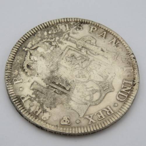 1802 Spain Colonial 8 Real - Potosi Bolivia - Charles 4