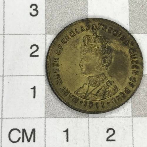 Advertising token Mary Queen of Pens! - `Regina pens`