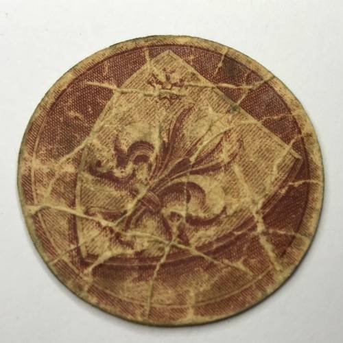 1915 Banque di Emission De Lille 10Centimes and 5Centimes cardboard coins - Rarely seen