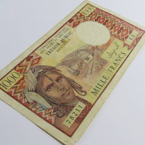 French Afars and Issas 1000 Francs - Banknote E1