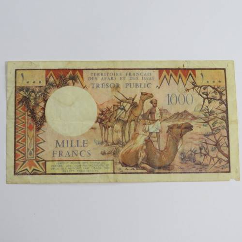 French Afars and Issas 1000 Francs - Banknote E1