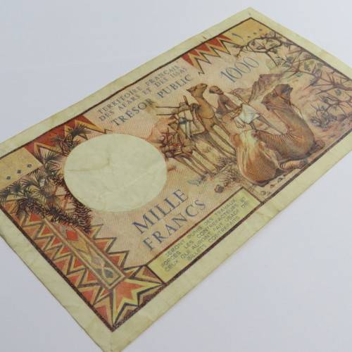 French Afars and Issas 1000 Francs - Banknote E1