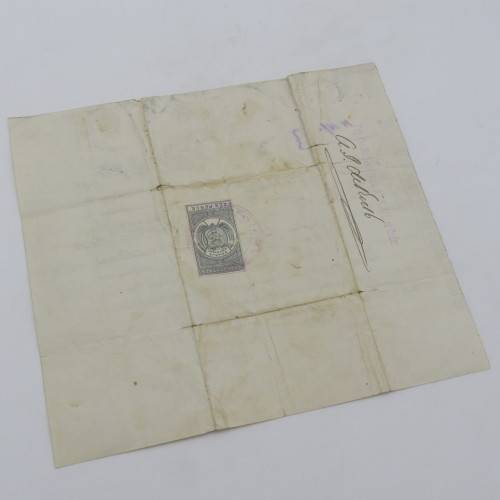 Boer War period promissory note for 25 pound - Owed by Louis Botha Wessels
