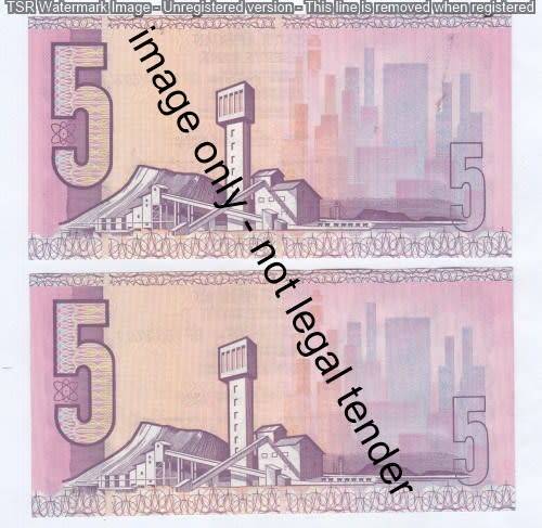 CL Stals lot of 10 consecutive R5 notes - Uncirculated