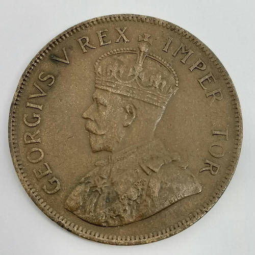 South Africa 1930 penny VF+