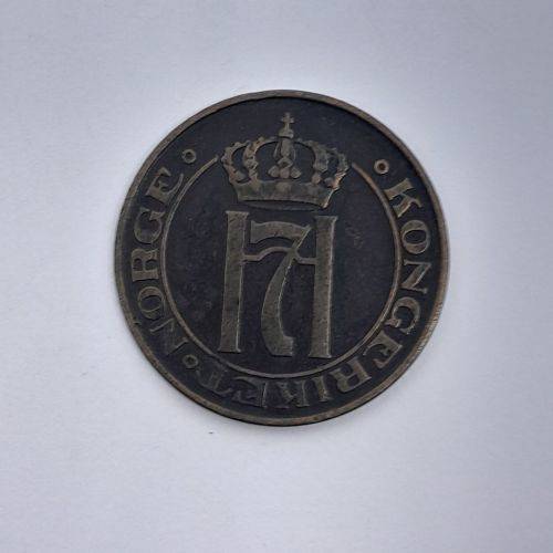 Norway 1911 Copper 5 ore