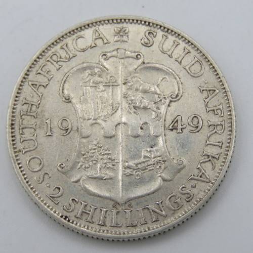South Africa 1949 Two Shilling XF