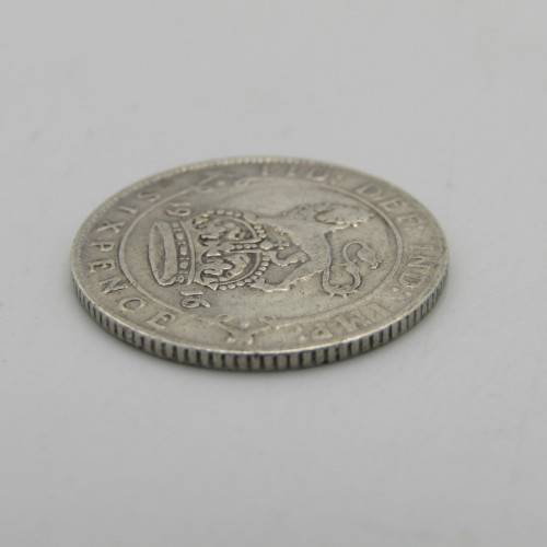 Great Britain 1916 sixpence 6d VF