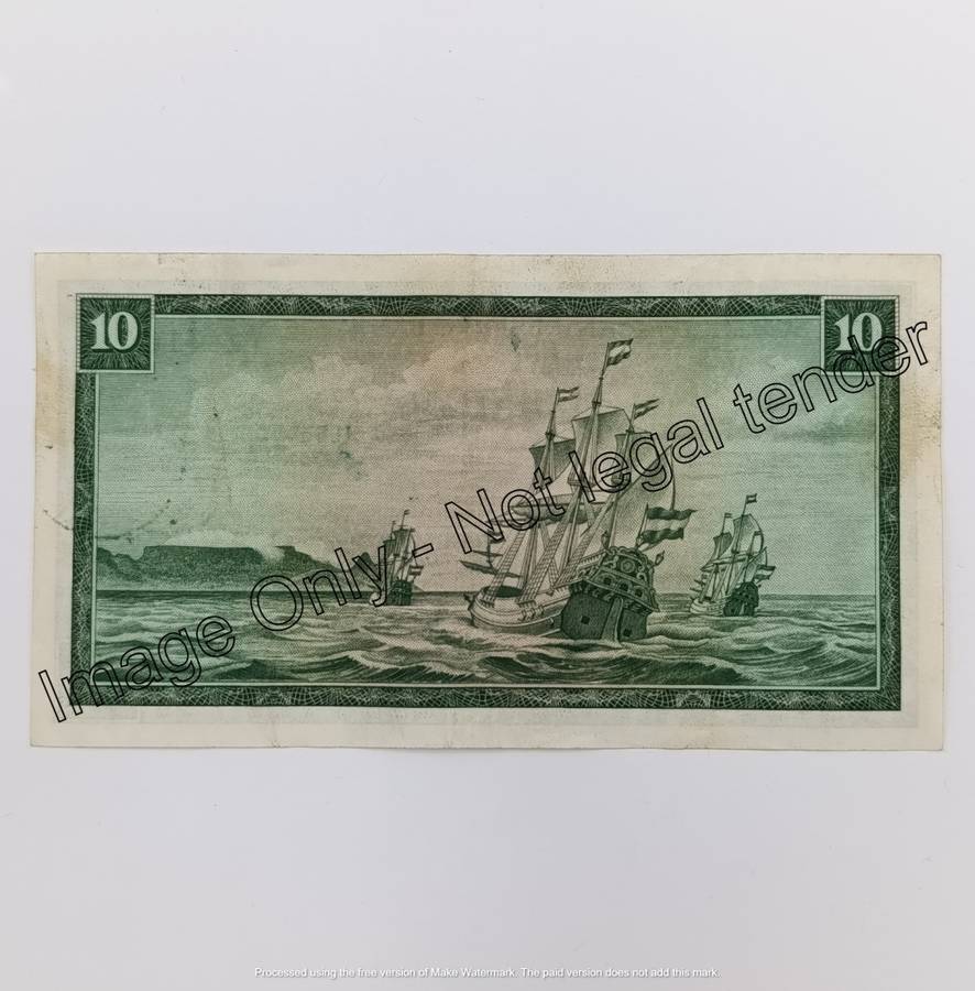 South Africa Rissik 1966 second issue W1 replacement note ceases & marks but VF+