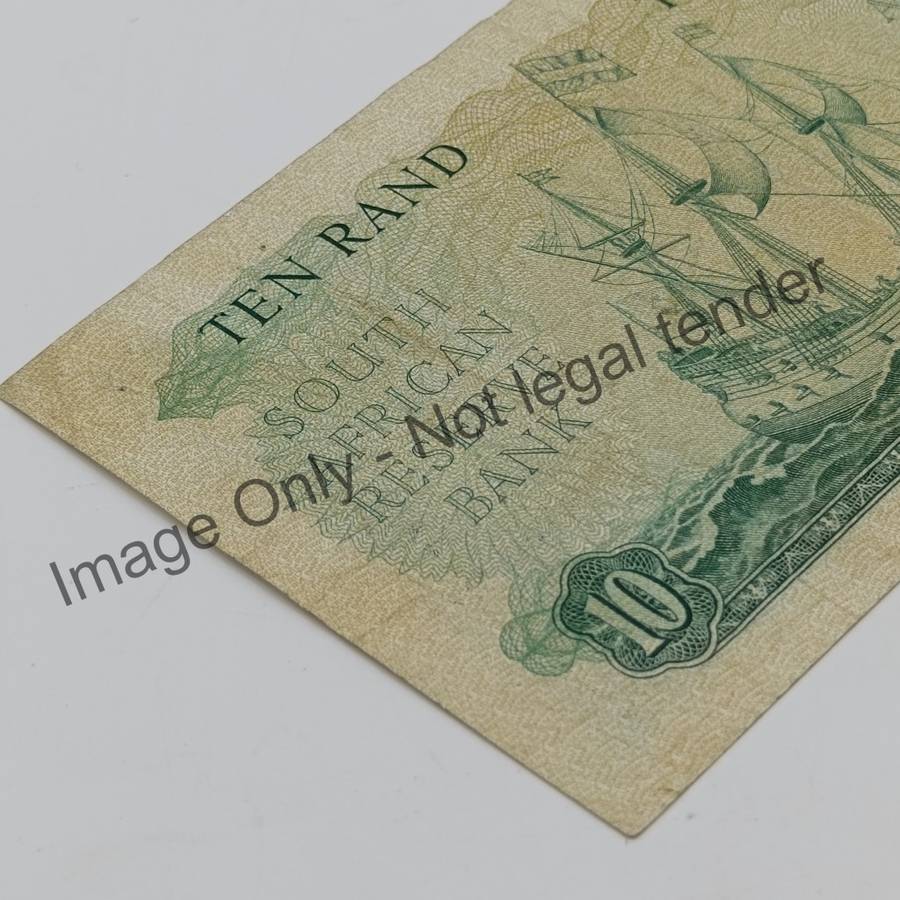 Rissik 1st issue 1962 Ten rand note Afrikaans over English