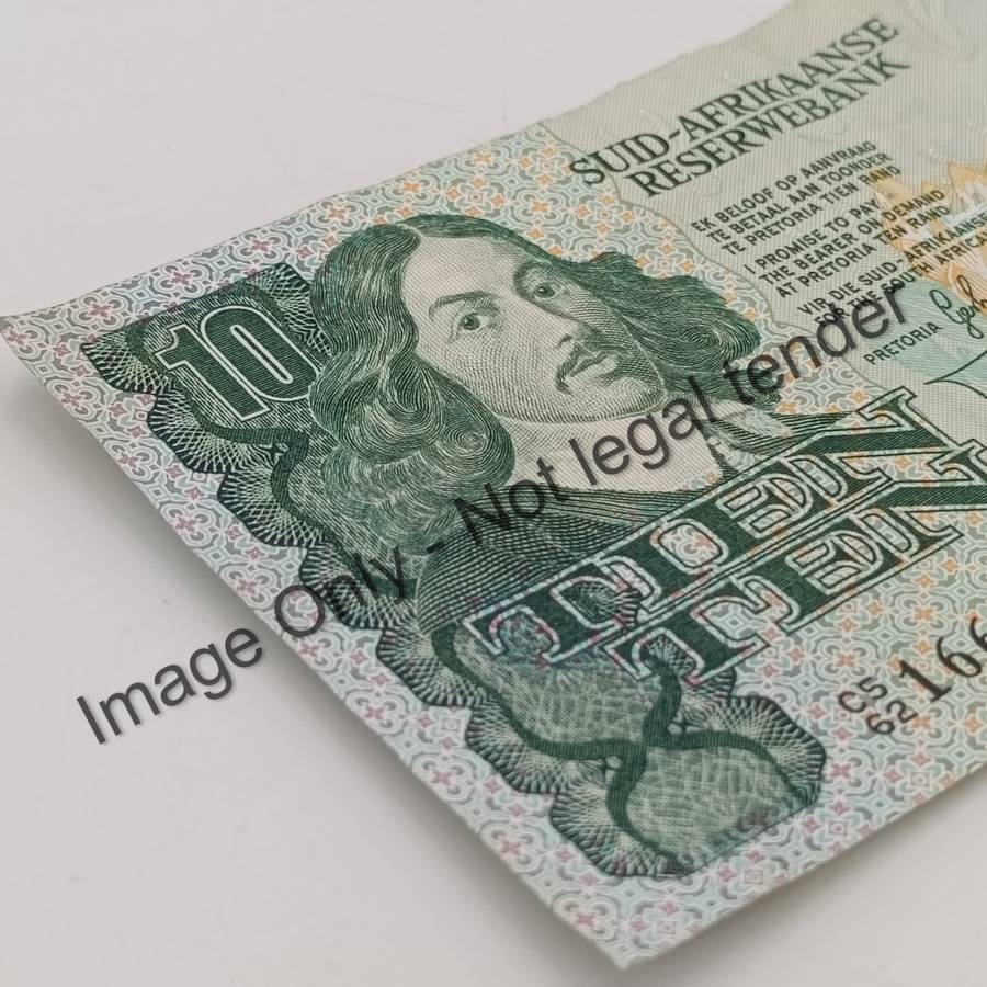 South Africa GPC de Kock 1st, 2nd and 3rd series R10 notes