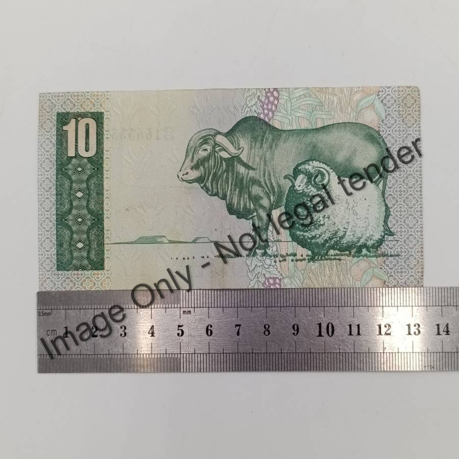 South Africa GPC de Kock 1st, 2nd and 3rd series R10 notes