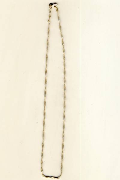 Silver necklace - as per scan
